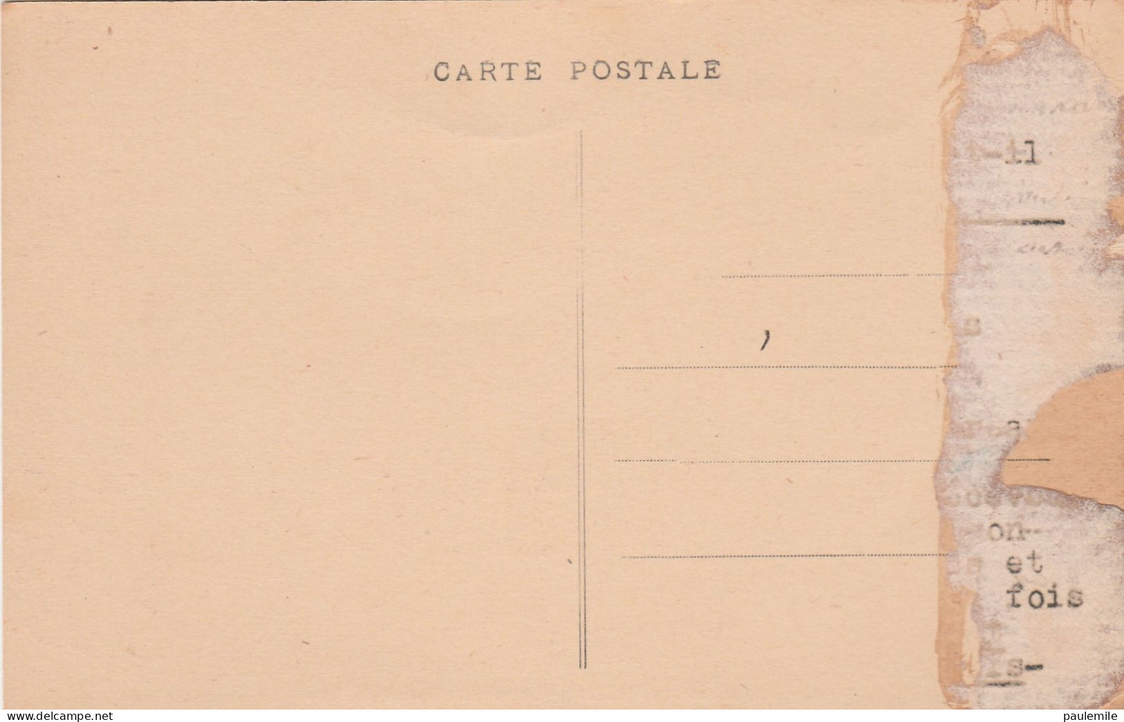 CPA TRES ANCIENNE  VILLEDIEU LES POELES BUREAU DE POSTE - Postal Services