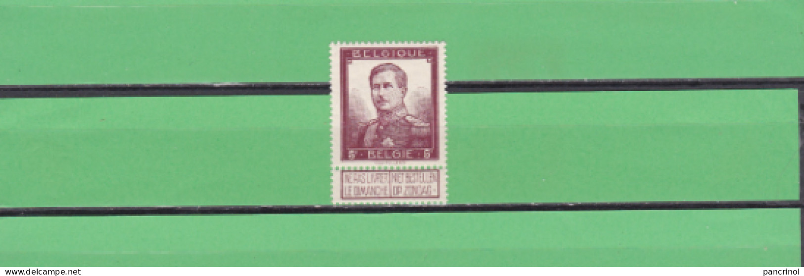 N° 122 ** MNH - Timbre Du Roi Albert I Type Pellens De  1912. - 1912 Pellens