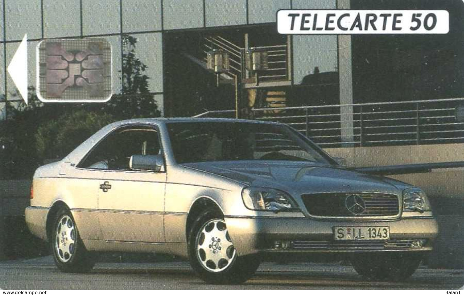 Télécarte MERCEDES  =  Privée Publique - Autos