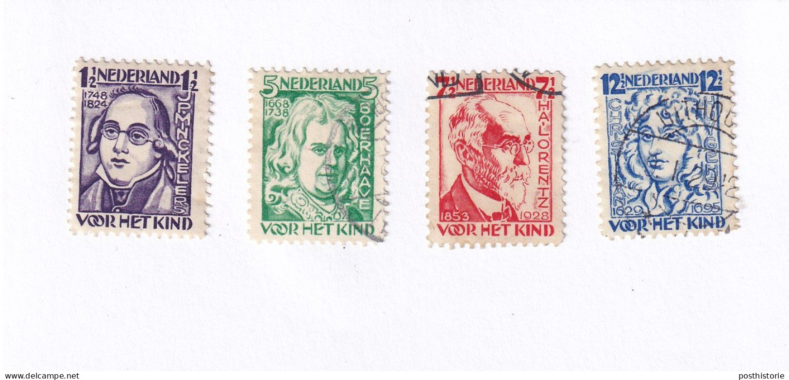 Kinderzegels 1928  Nvph 220/223 - Used Stamps