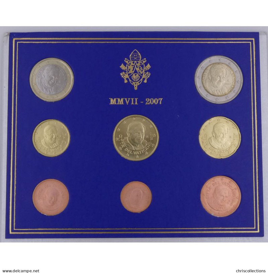  Euro , Vatican, Coffret Brillant Universel 2007 - Vatikan