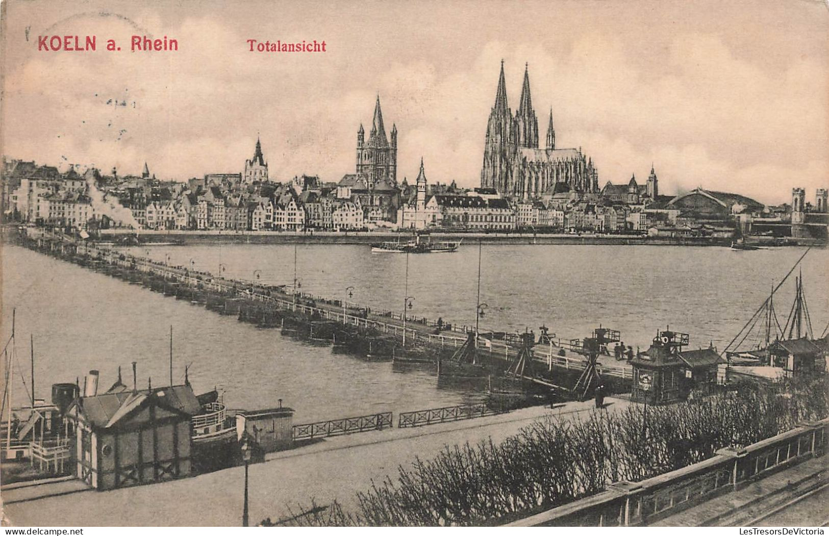 ALLEMAGNE - Koeln A Rhein - Totalansicht - Vue D'ensemble De La Ville - Carte Postale Ancienne - Köln