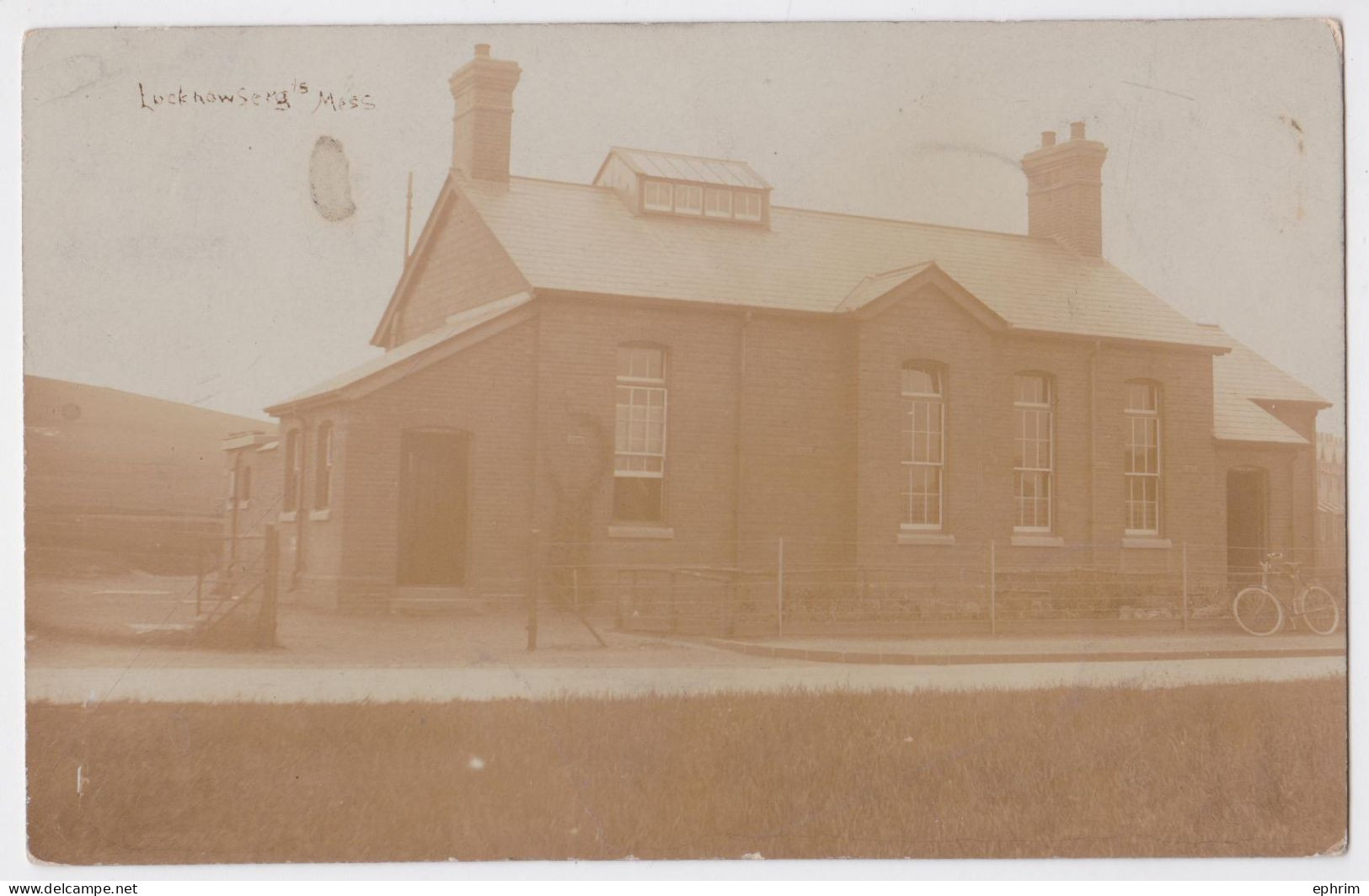 Lucknow Wiltshire (?) Sergents Mess Photo Postcard - Sonstige & Ohne Zuordnung