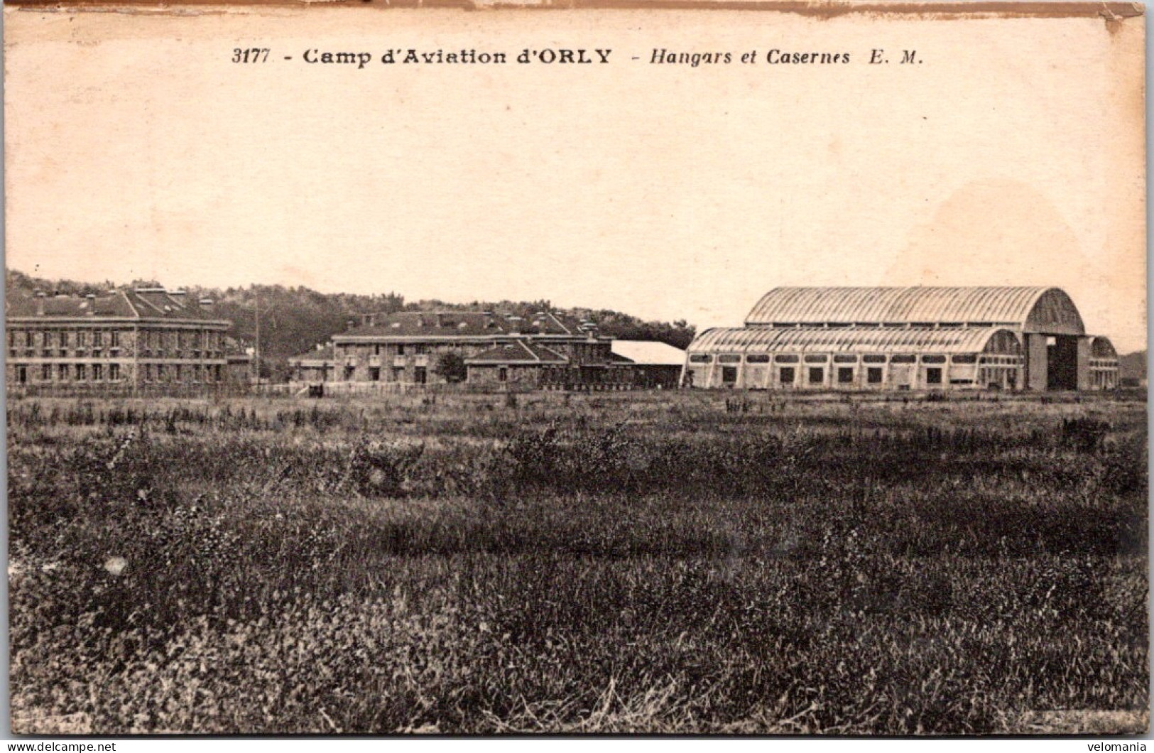 S15617 Cpa 94 Camp D'aviation D'Orly - Hangars Et Casernes - Orly