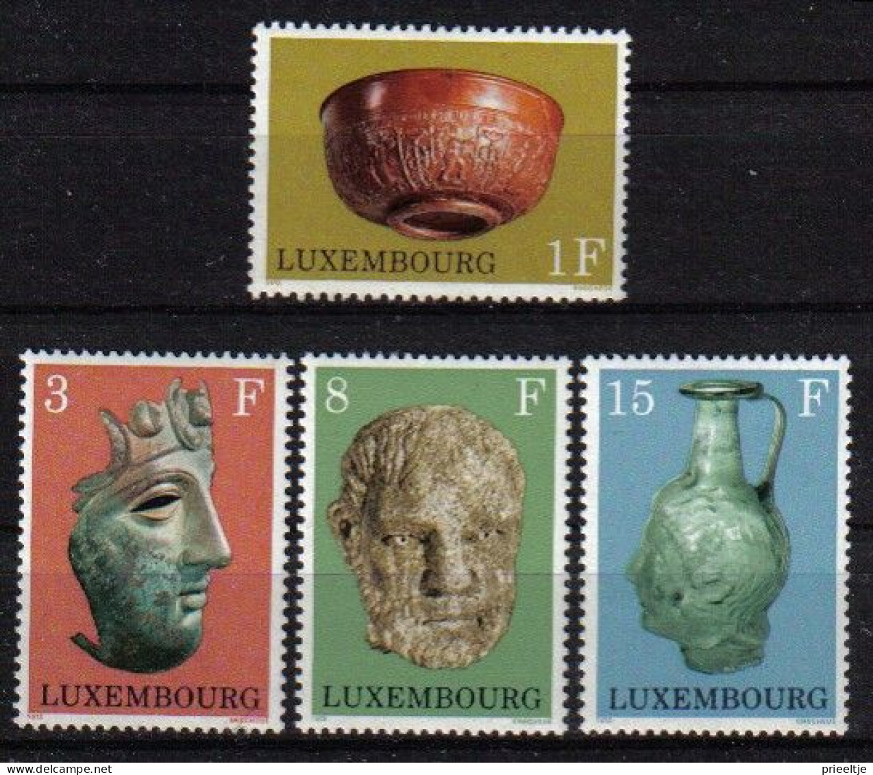 Luxemburg 1972 Museum Pieces Y.T. 791/794  ** - Neufs