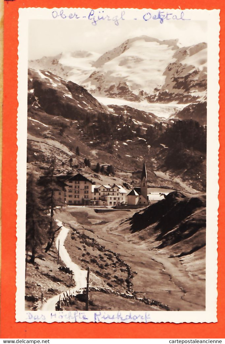 37927 / ⭐ ♥️ OBER-GURGL Österreich Tirol Oetztaler Alpen Hoechstes Kirchdorf Deutschlands Oetztal 1940s Photo-Brom 1267 - Sölden