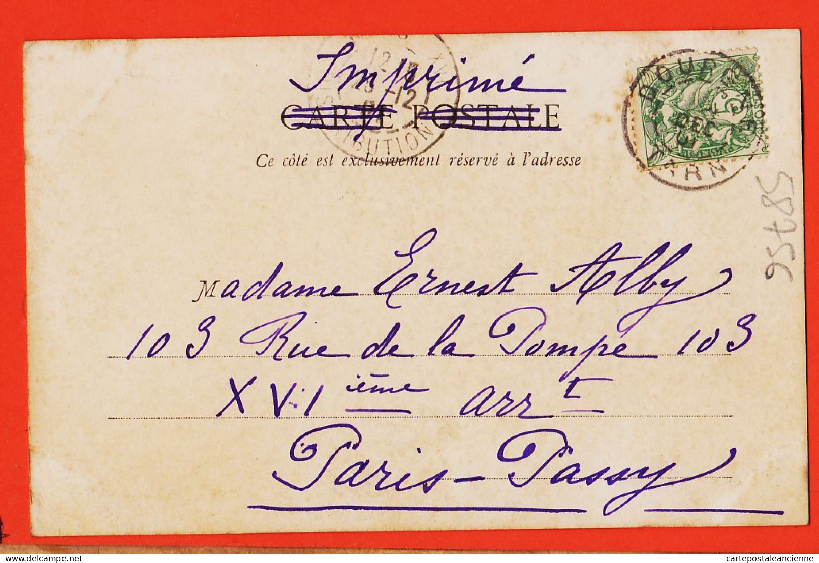 37797 / ⭐ DOURGNE Près CASTRES 81-Tarn Epicerie MARTY Place Fontaine 1901 à Ernest ALBY Rue Pompe Paris-Passy Ed. SAGNES - Dourgne