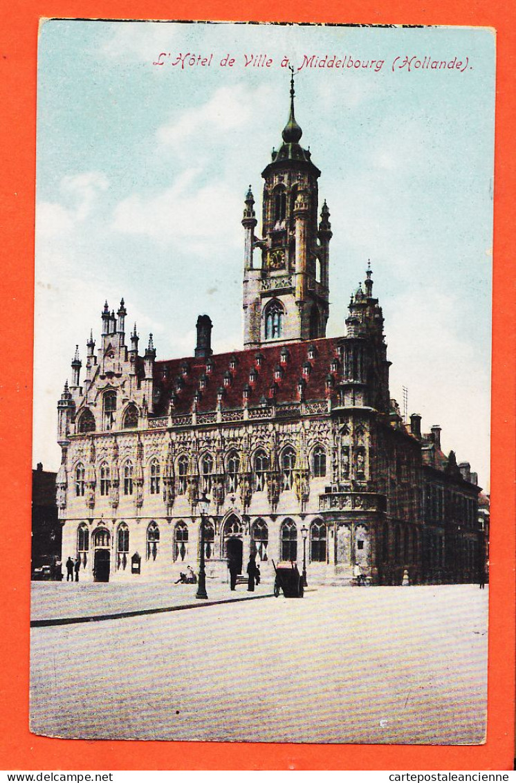 37593 / ⭐ MIDDELBURG Hollande Zeeland Hotel Ville Stadhuis Cppub BLOOKER'S Daalders Cacao Nederland Pays-Bas Netherlands - Middelburg