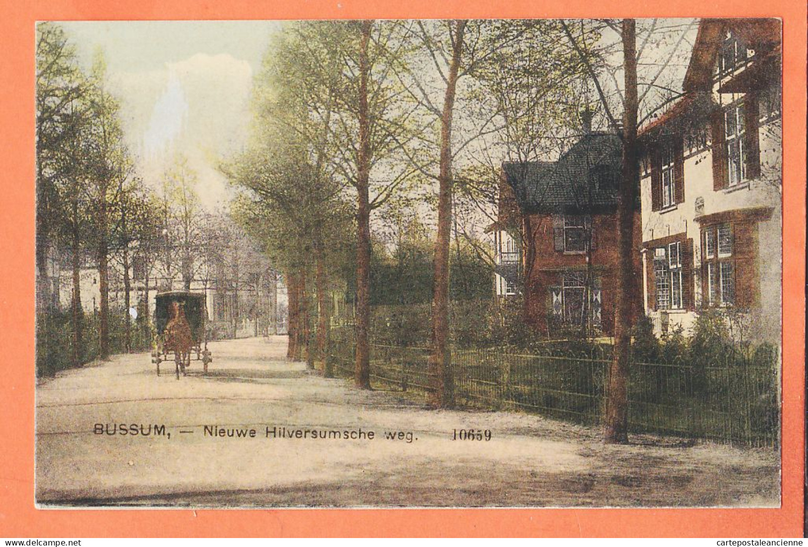 37588 / ⭐ ♥️  BUSSUM Noord-Holland Nieuwe Hilversumsche Weg. 1910s Uitg NAUTA Velsen 10659 Nederland - Bussum