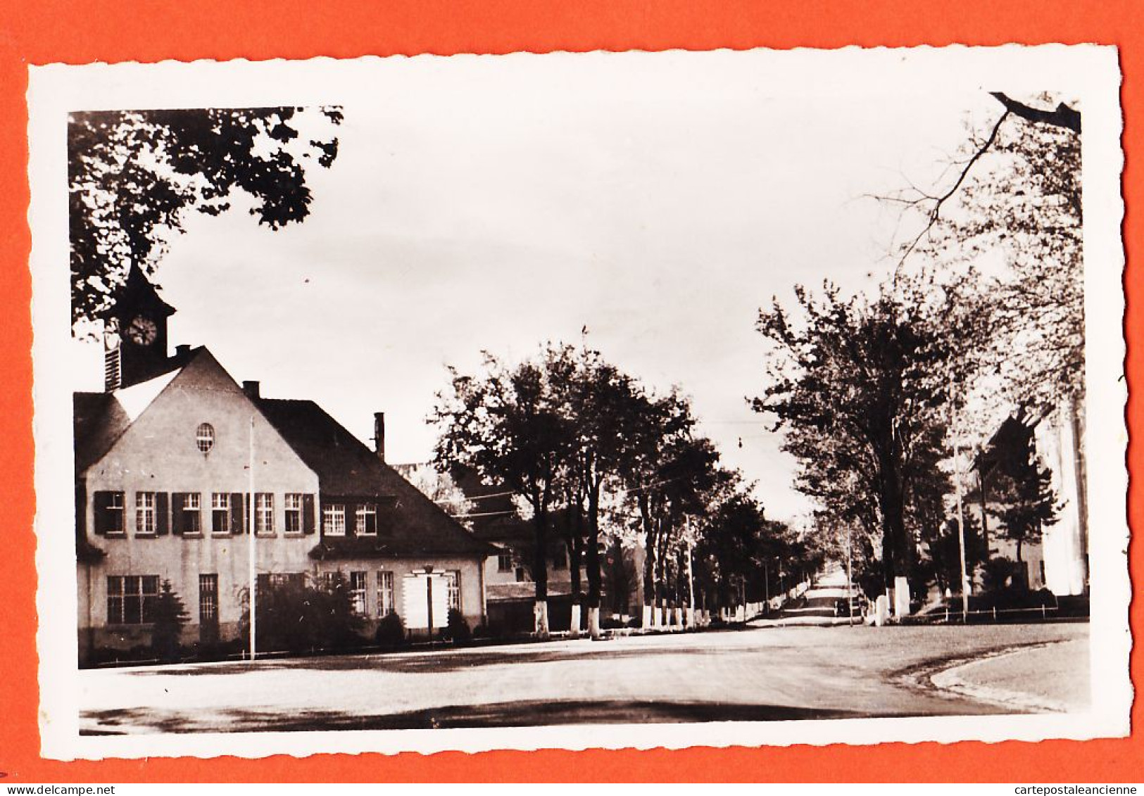 37915 / ⭐ Camp De STETTEN Sigmaringen Bade-Wurtemberg Allée Centrale Photo-Bromure 1950s Edition PLAISIR  - Sigmaringen