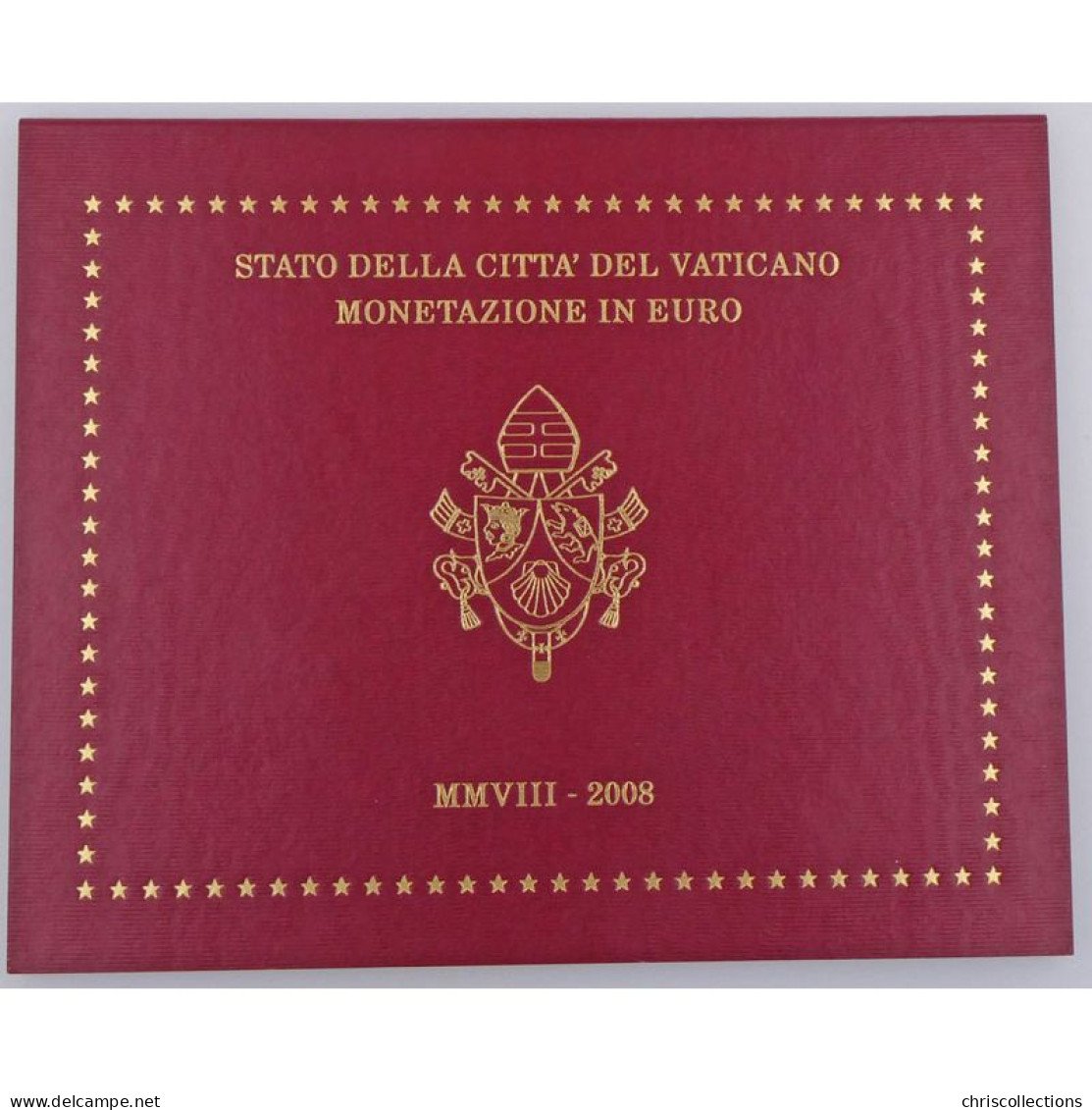  Euro, Vatican, Coffret Brillant Universel 2008 - Vaticano (Ciudad Del)