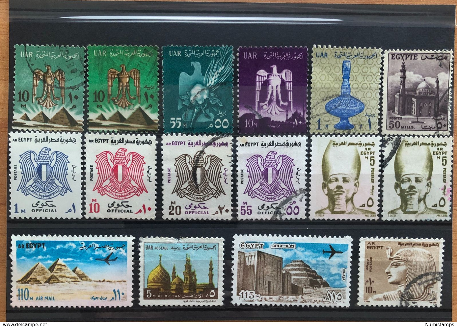 Egypt - Stamps From 1953 (lot 2) - Used Stamps