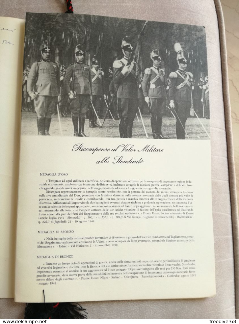 ESERCITO 3° Reggimento SAVOIA Cavalleria 1988 Cordoncino Comandanti RARO Grosseto Brigata Folgore Esplorante Centauro - Big : 1981-90