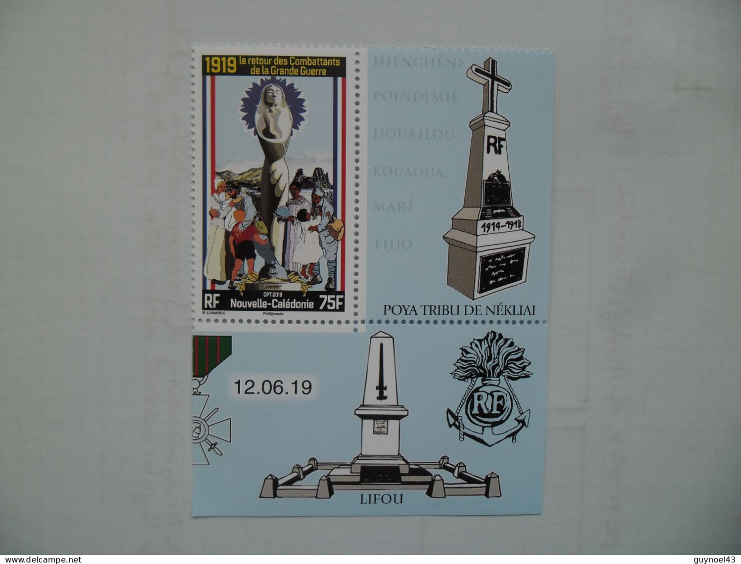 2019 Y/T 1374 " Le Retour Des Combattants " Neuf*** Daté 12-06-19 - Unused Stamps