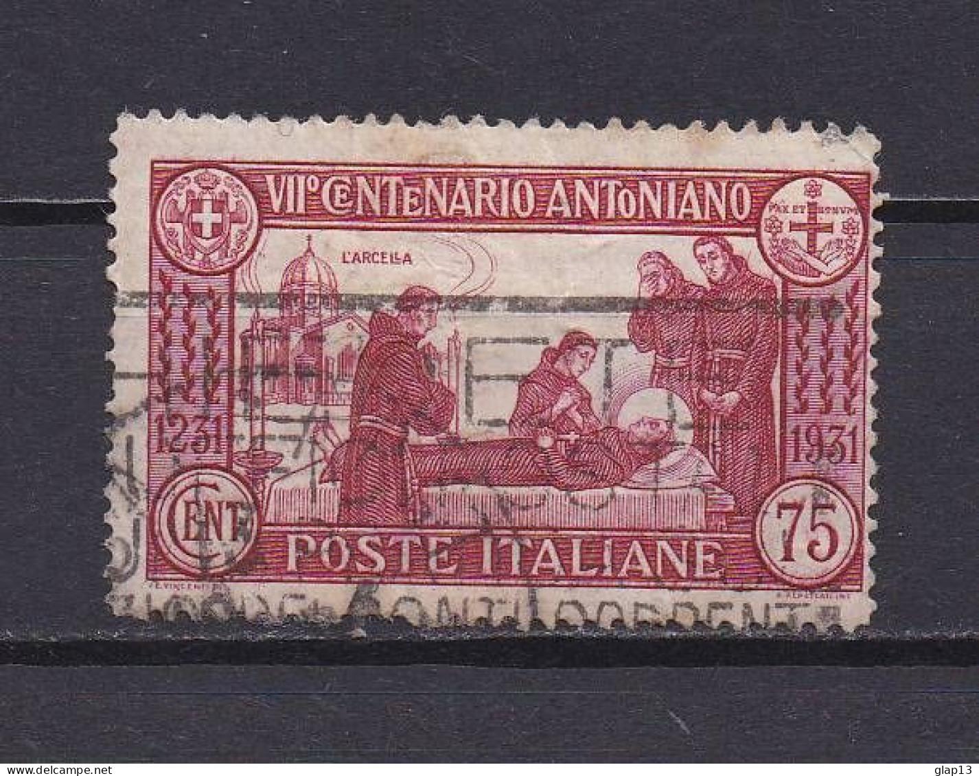 ITALIE 1931 TIMBRE N°277 OBLITERE SAINT ANTOINE - Used