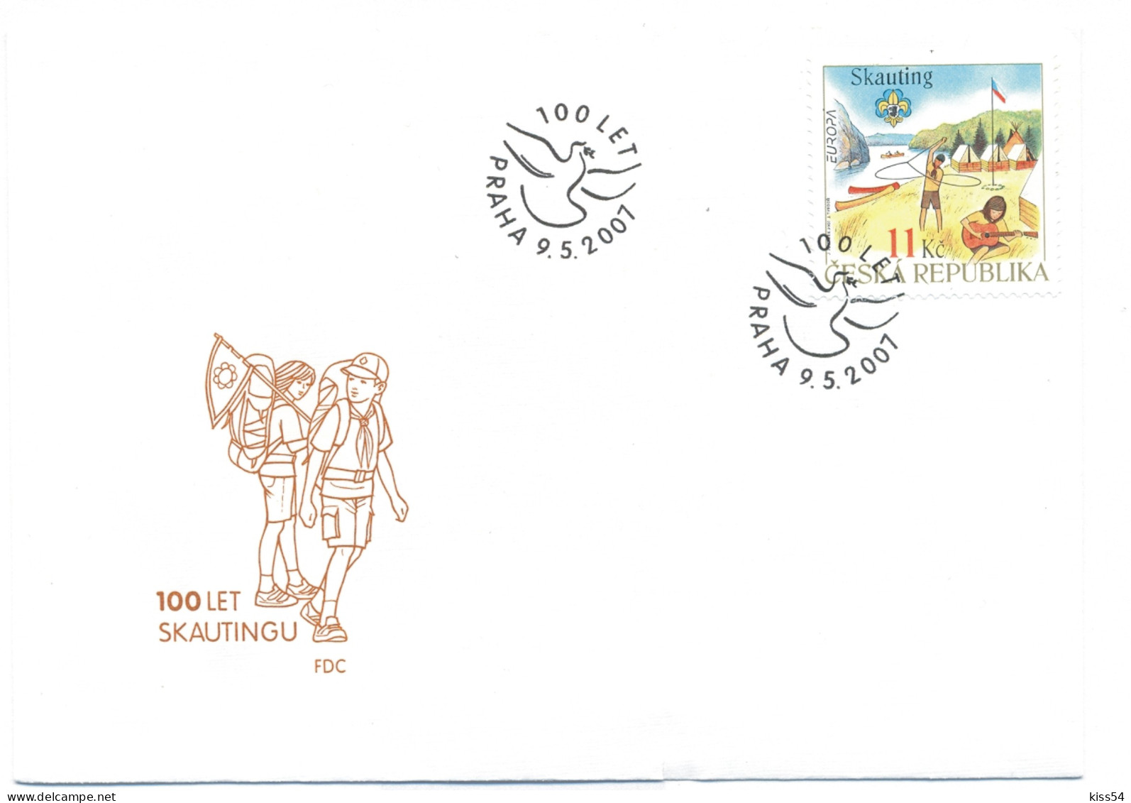 SC 15 - 403 CZECH, Scout - Cover - 2007 - Covers & Documents