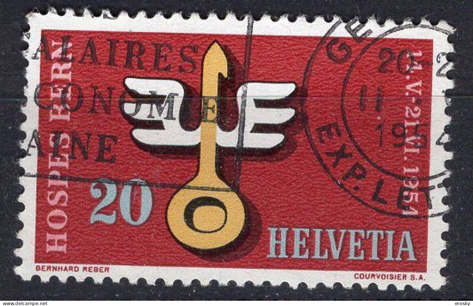 T2033 - SUISSE SWITZERLAND Yv N°545 - Used Stamps