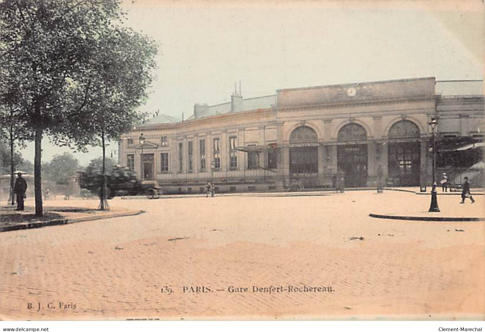 PARIS - Gare Denfert Rochereau - Très Bon état - Arrondissement: 14