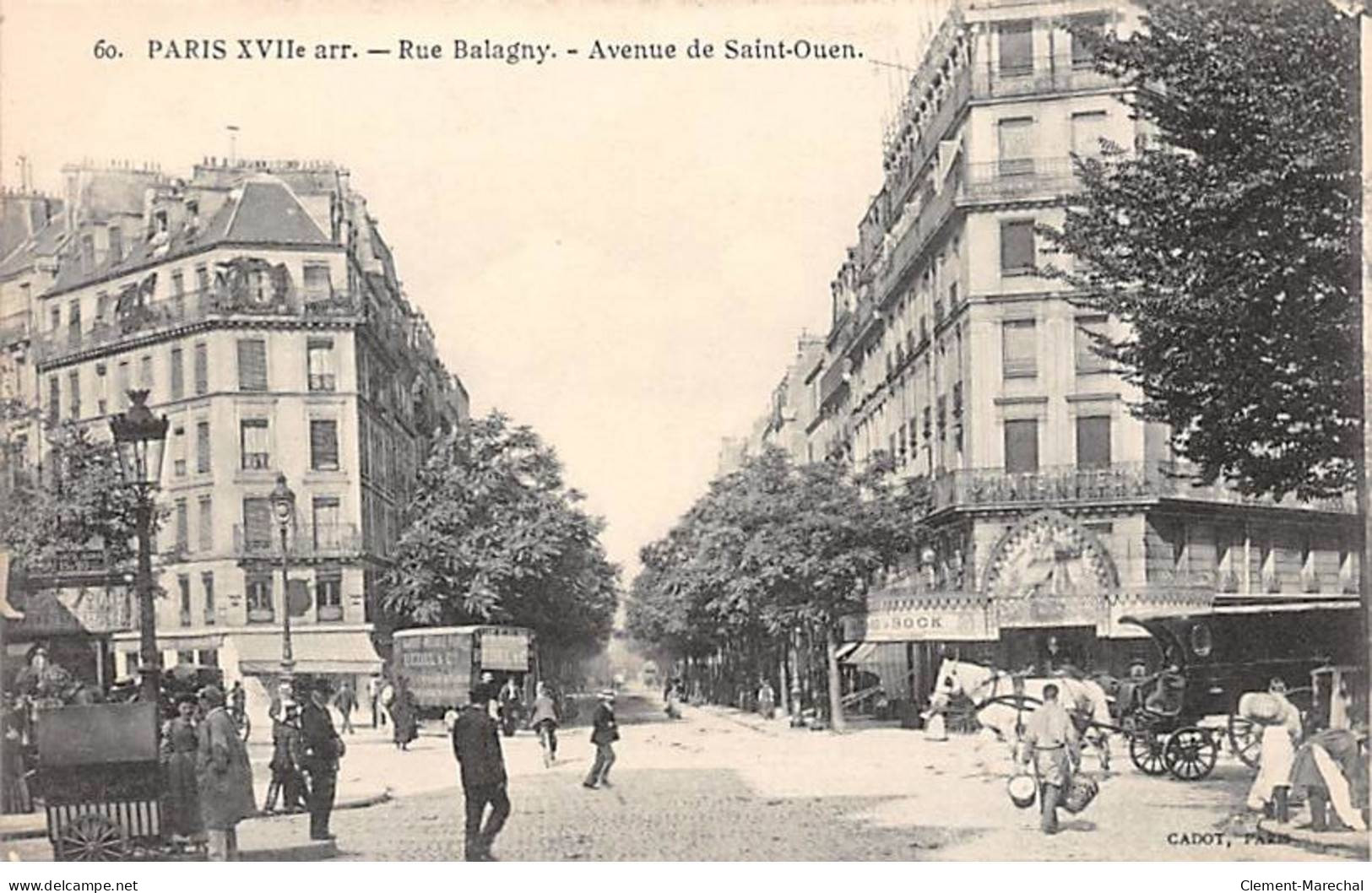 PARIS - Rue Balagny - Avenue De Saint Ouen - Très Bon état - Arrondissement: 17