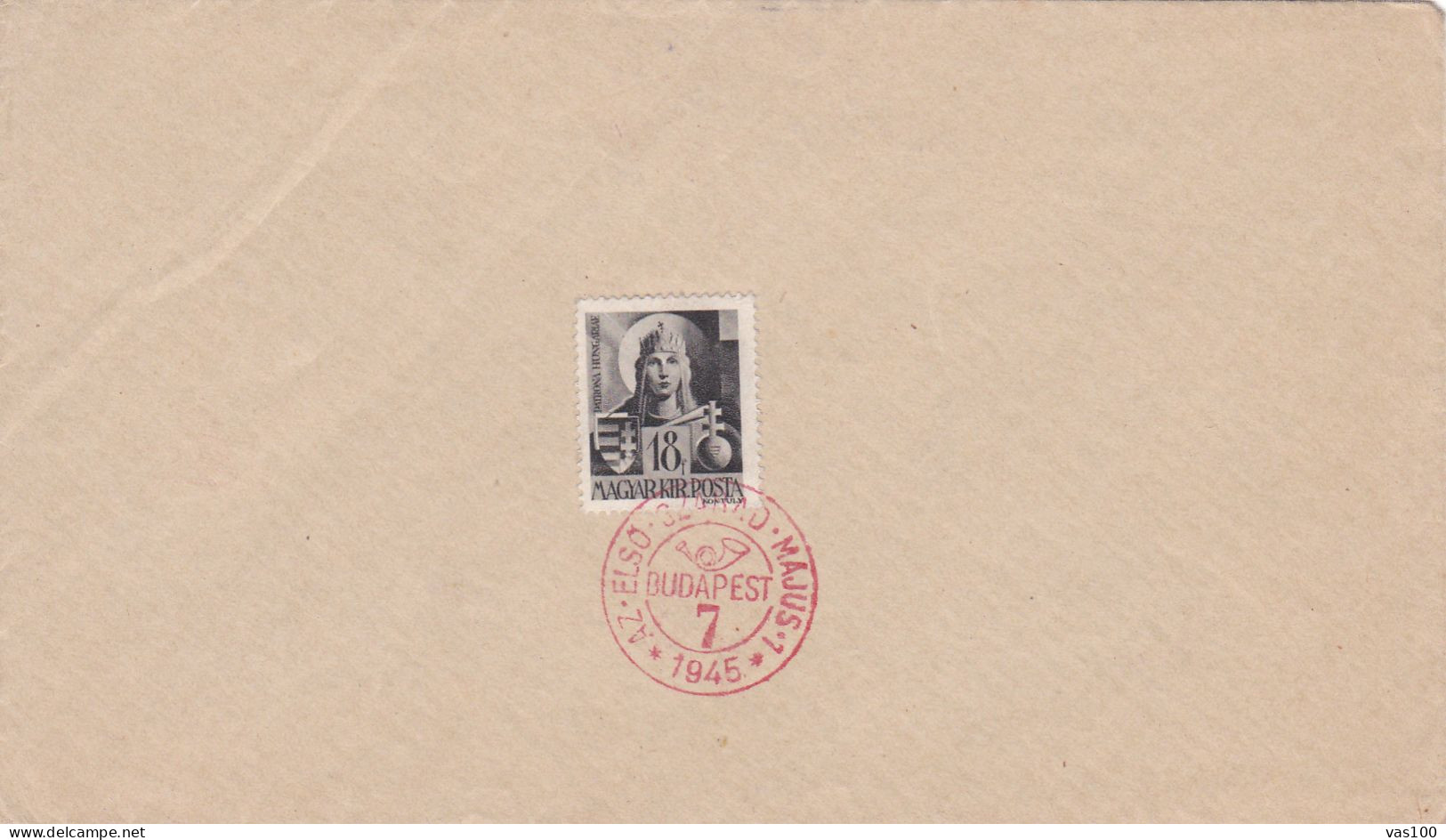 HISTORICAL DOCUMENTS HISTORICAL STANS  POSTA STATIONERY 1945 BUDAPEST - Lettres & Documents