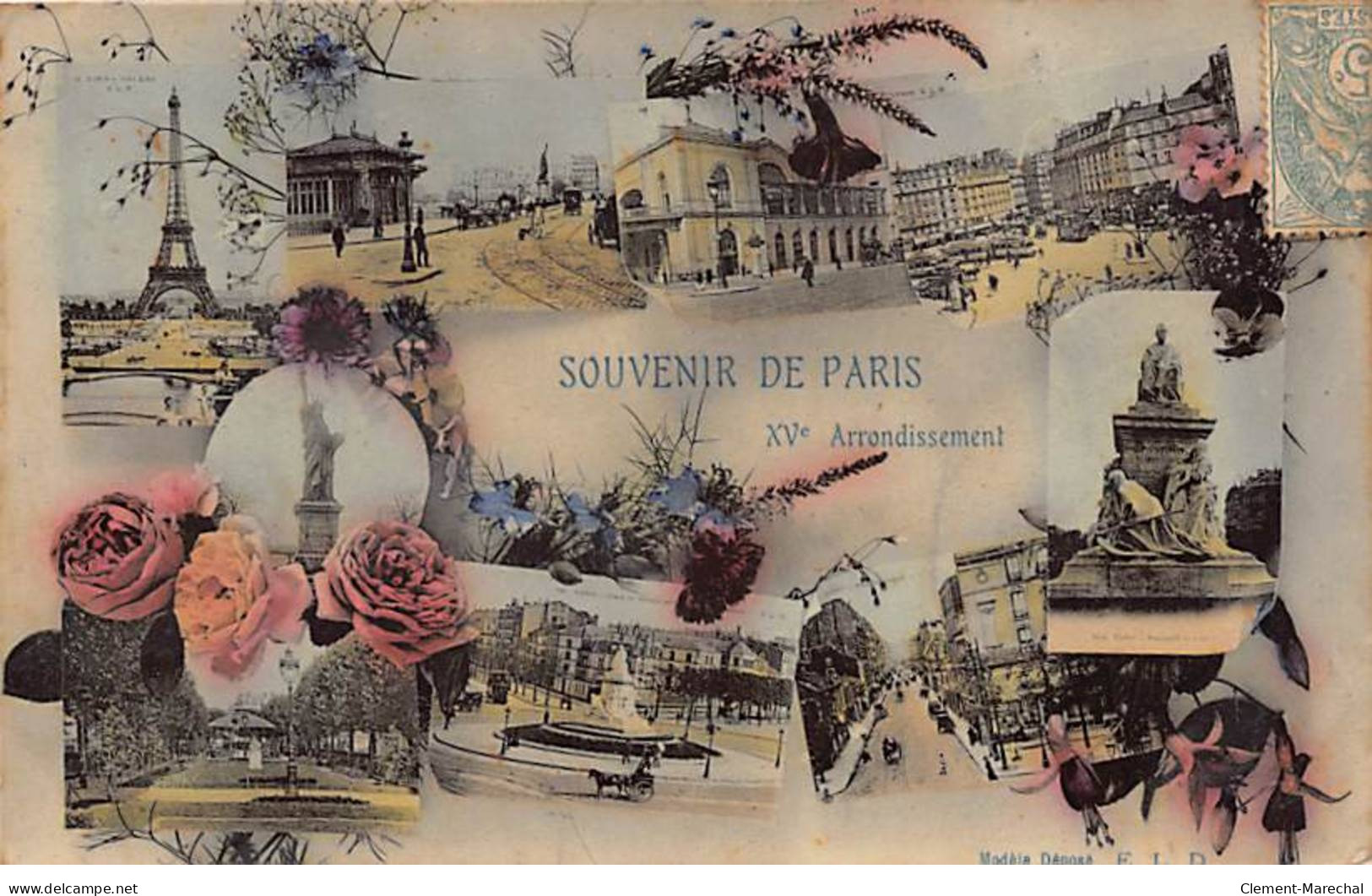 PARIS - Souvenir De Paris - XVe Arrondissement - Très Bon état - Arrondissement: 15