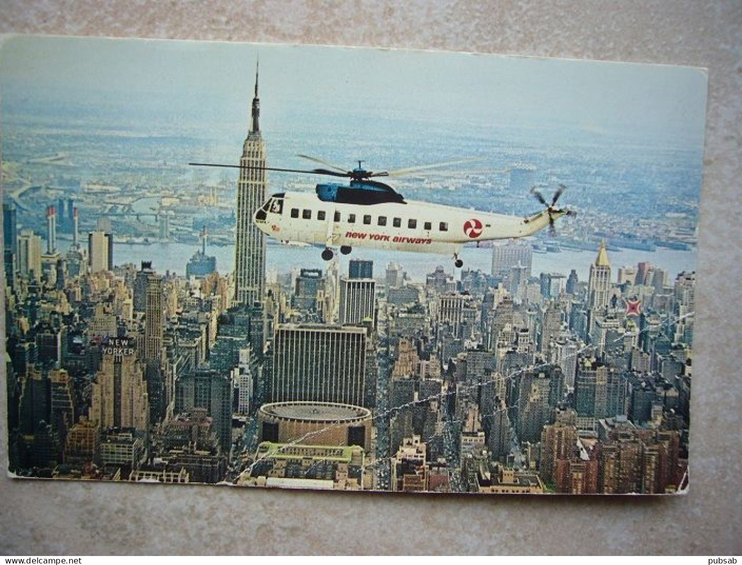 Avion / Airplane / NEW YORK AIRWAYS / Helicopter / Sikorsky S-61L - Elicotteri