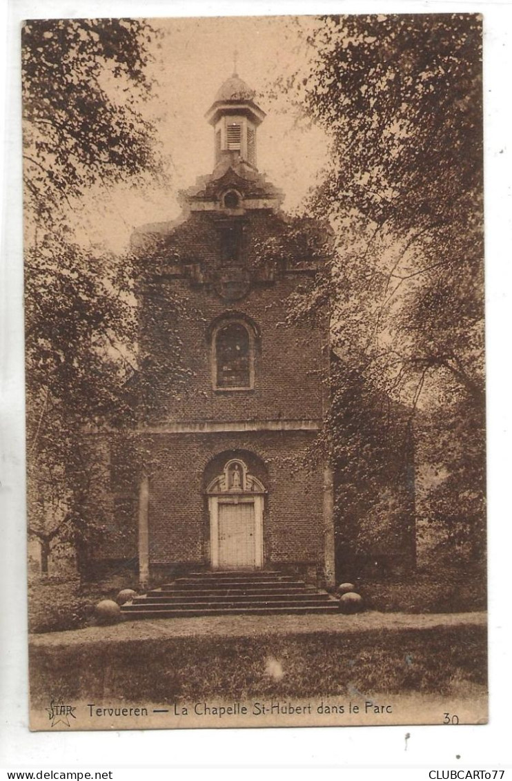 Tervueren (Belgique, Brabant Flamand) : La Chapelle Saint-Hubert Dans Le Parc En 1927 PF. - Tervuren