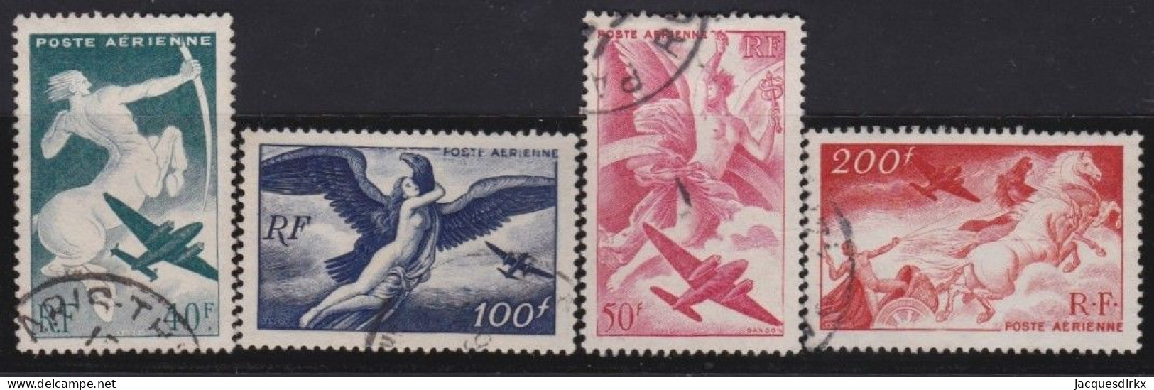 France  .  Y&T   .   PA  16/19     .    O       .     Oblitéré - 1927-1959 Oblitérés