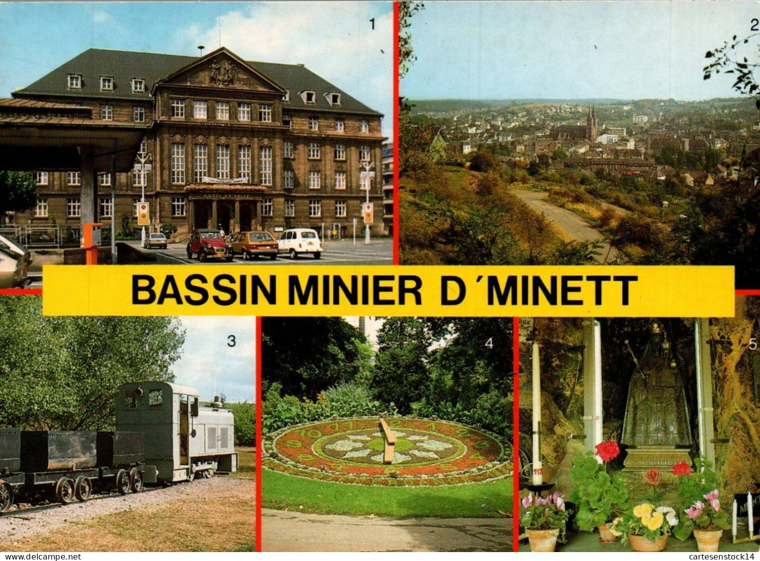 N°41952 Z -cpsm Bassin Minier D'Minett - Esch-Alzette