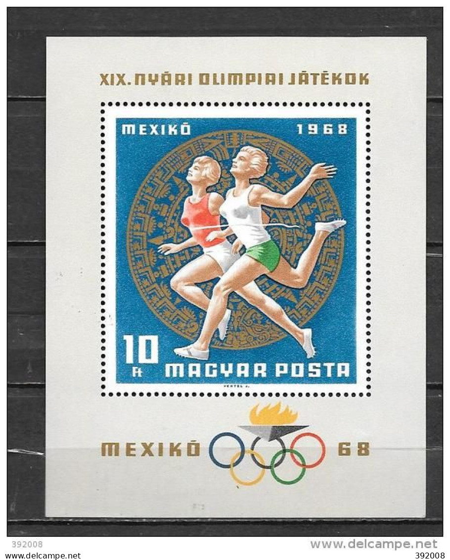 HONGRIE - BF N° 71**MNH - - Summer 1968: Mexico City