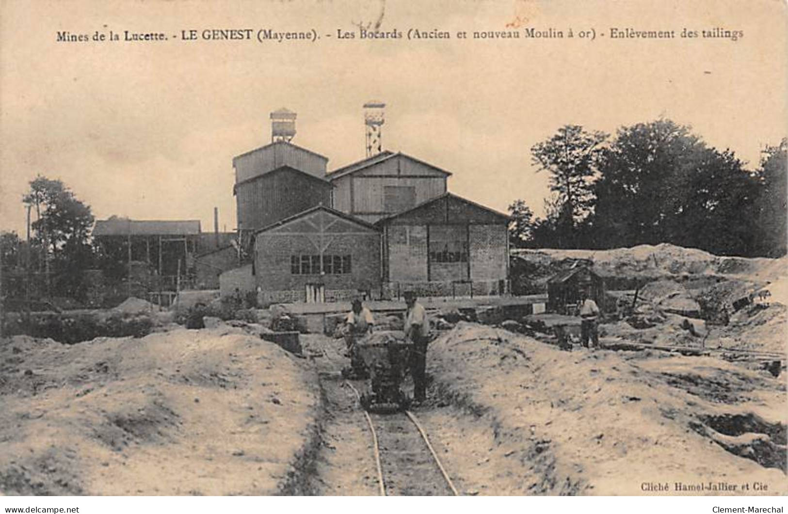 LE GENEST - Mines De La Lucette - Les Bocards - Enlèvement Des Tailings - Très Bon état - Le Genest Saint Isle