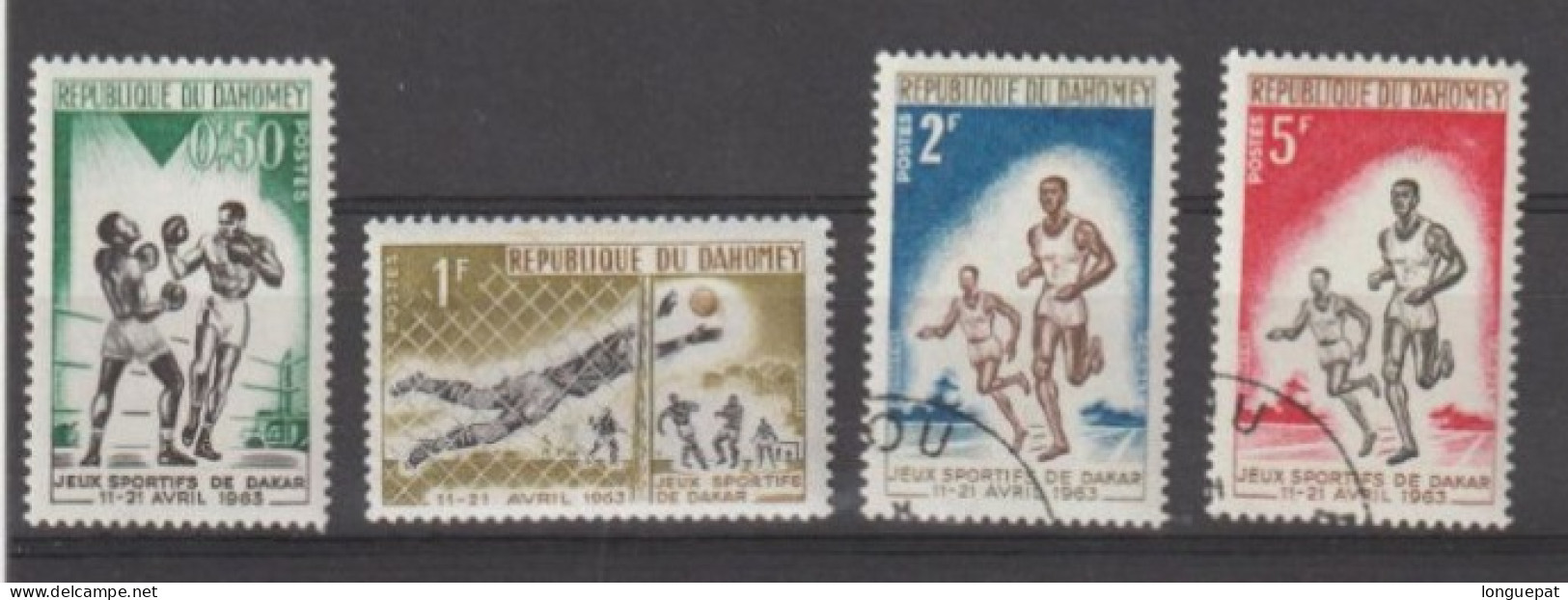 DAHOMEY - Jeux Sportifs De L'Amitié à Dakar : Boxe, Football, Athlétisme, - Bénin – Dahomey (1960-...)