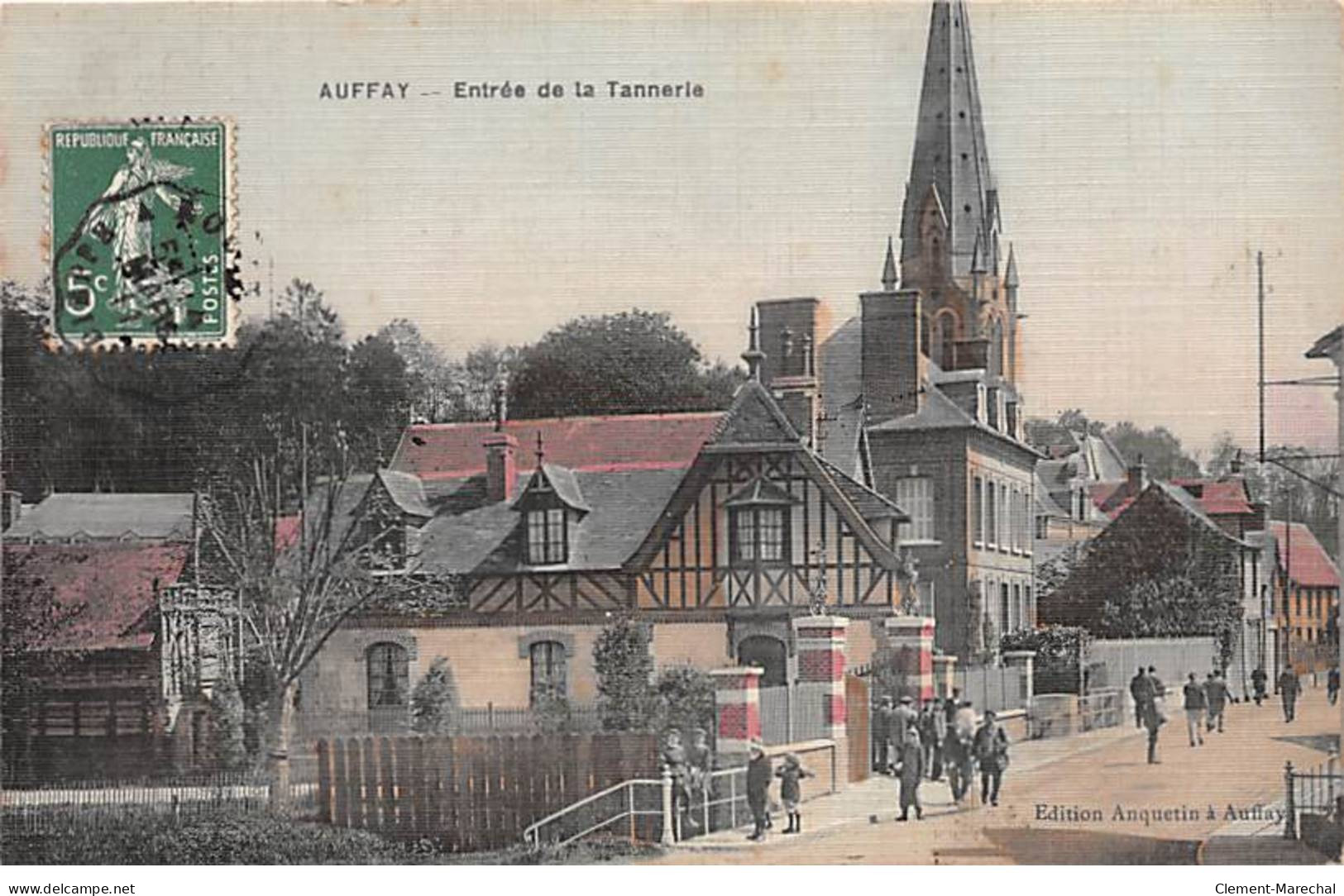 AUFFAY - Entrée De La Tannerie - Très Bon état - Auffay