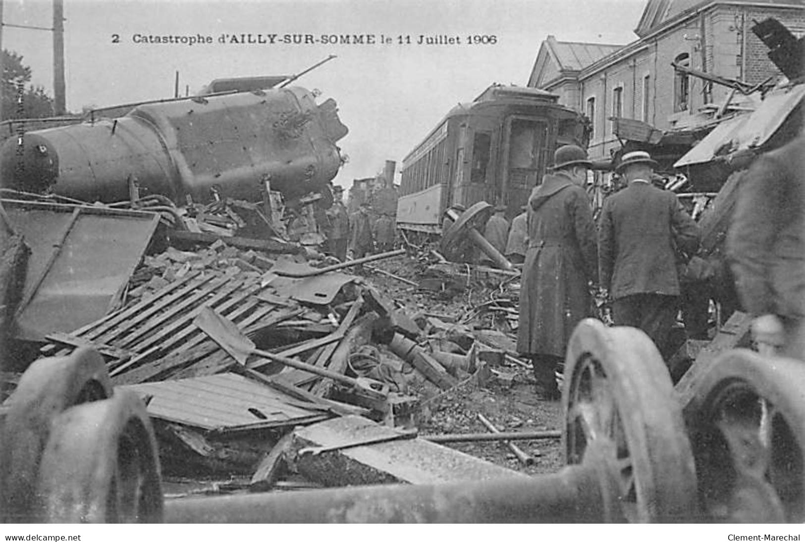 Catastrophe D'AILLY SUR SOMME Le 11 Juillet 1906 - Très Bon état - Ailly Sur Noye