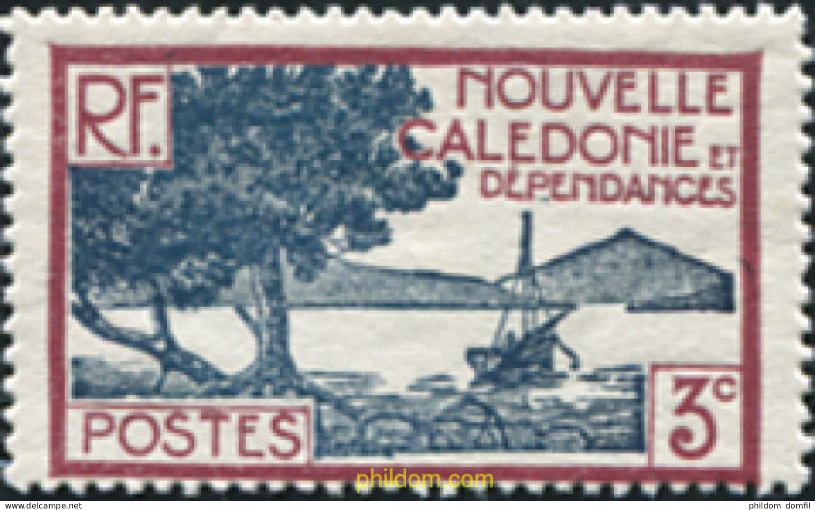 727120 HINGED NUEVA CALEDONIA 1939 SERIE BASICA - Unused Stamps