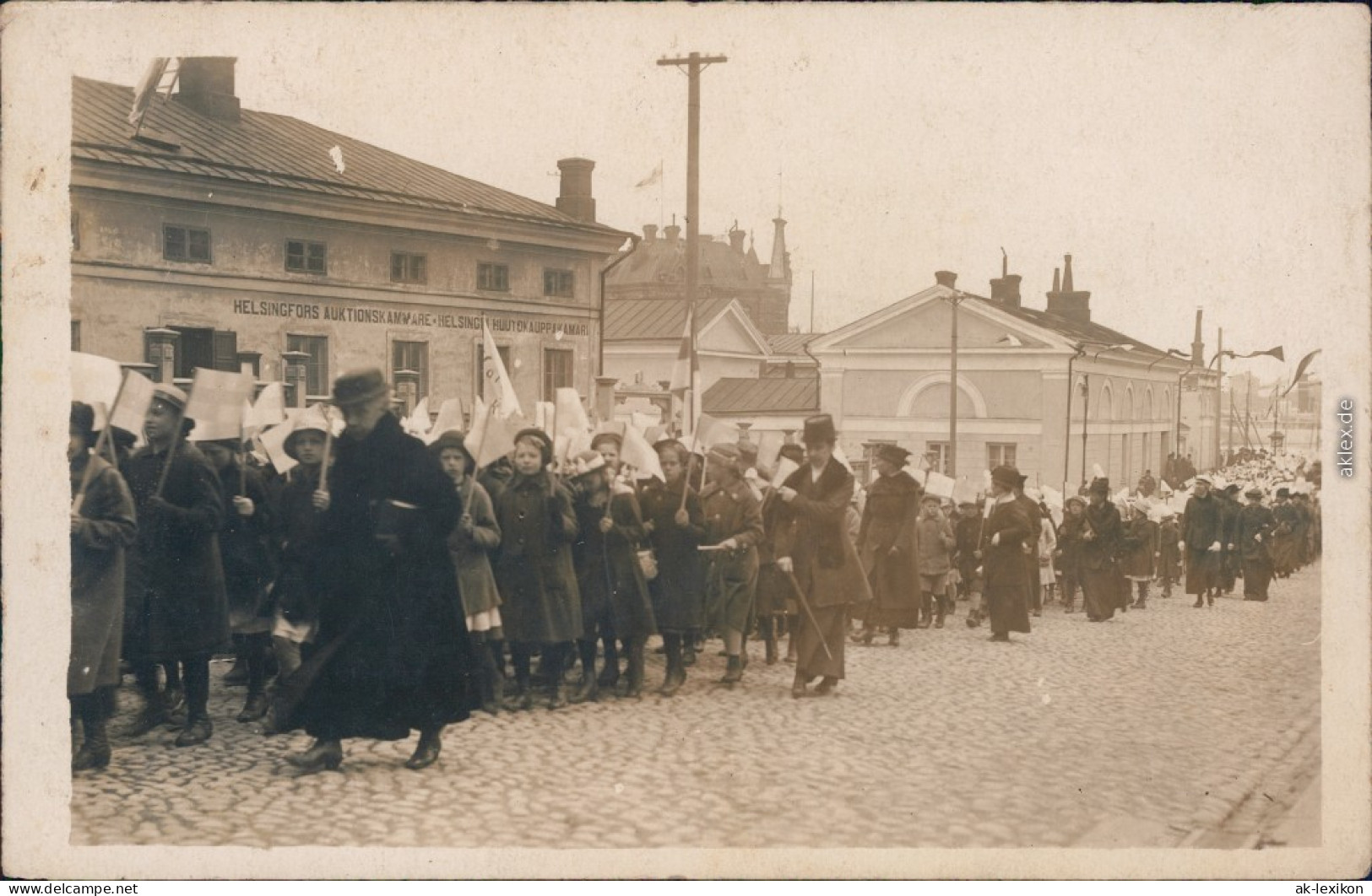 Helsinki Helsingfors Schüler-Marsch Lehrer, Gegrüßt Vom Presidenten 1930 - Finnland