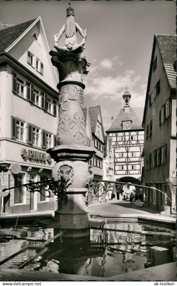 Bietigheim-Bietigheim-Bissingen Strassen Partie Am Fräuleinbrunnen 1960 - Bietigheim-Bissingen