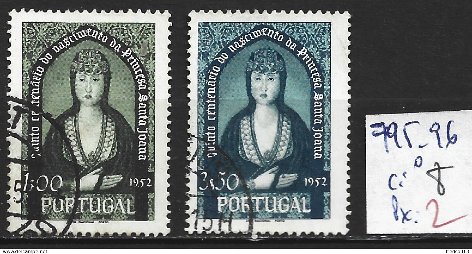 PORTUGAL 795-96 Oblitérés Côte 8 € - Used Stamps