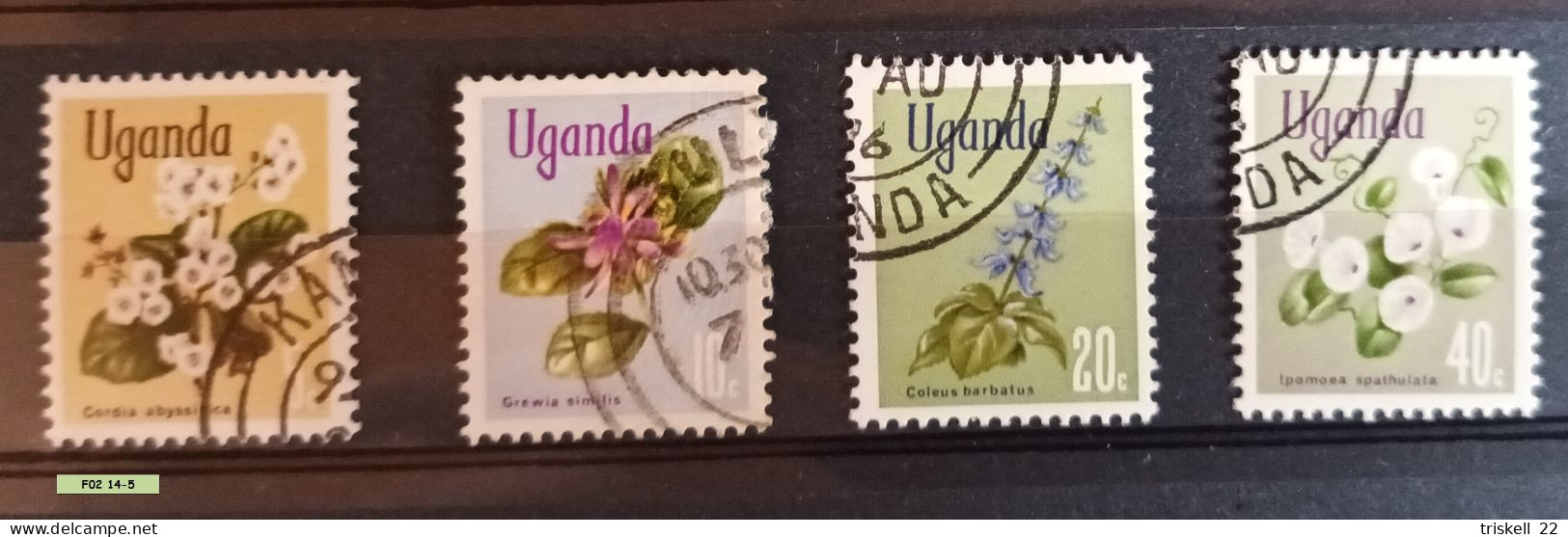 Ouganda : Année 1969 Divers Fleurs - Niger (1960-...)