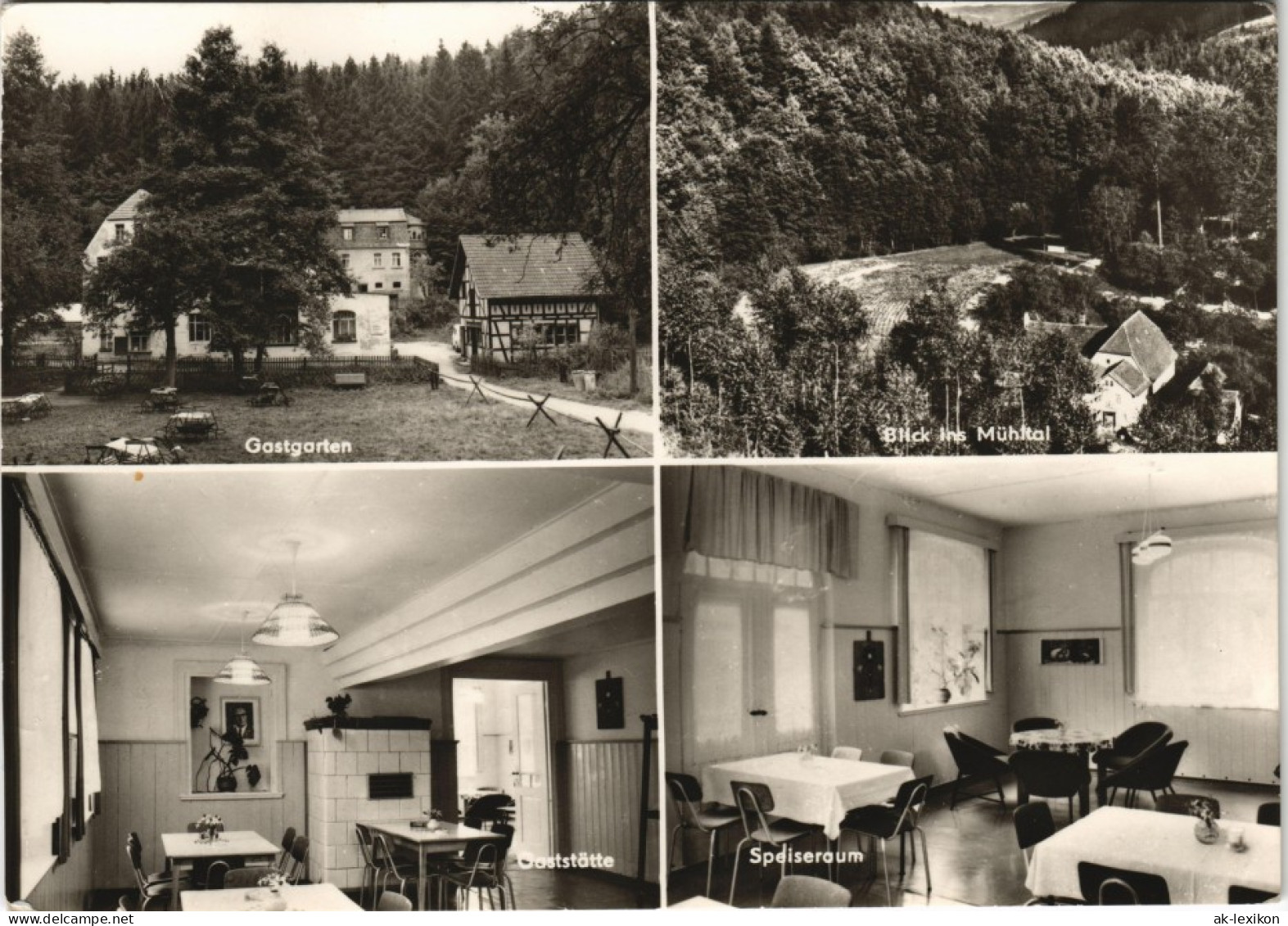 Eisenberg (Thüringen) Betriebsferienheim Und Gaststätte Pfarrmühle Mühltal 1974 - Eisenberg