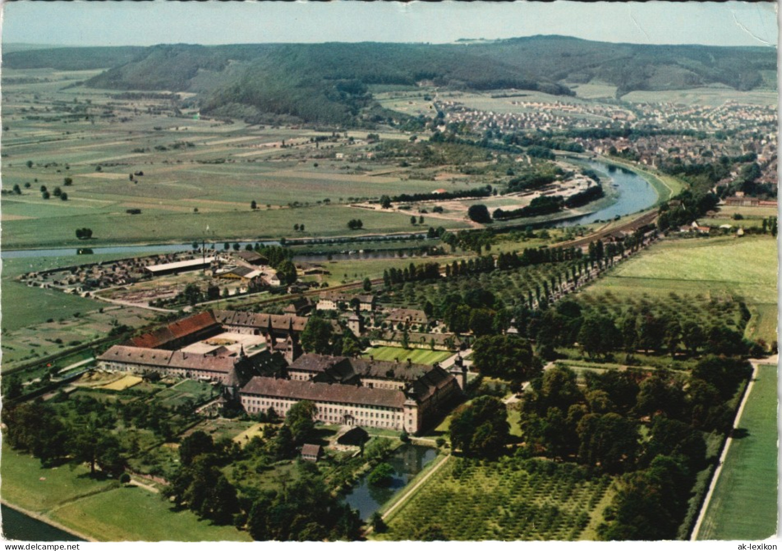 Ansichtskarte Höxter (Weser) Luftbild 1964 - Hoexter