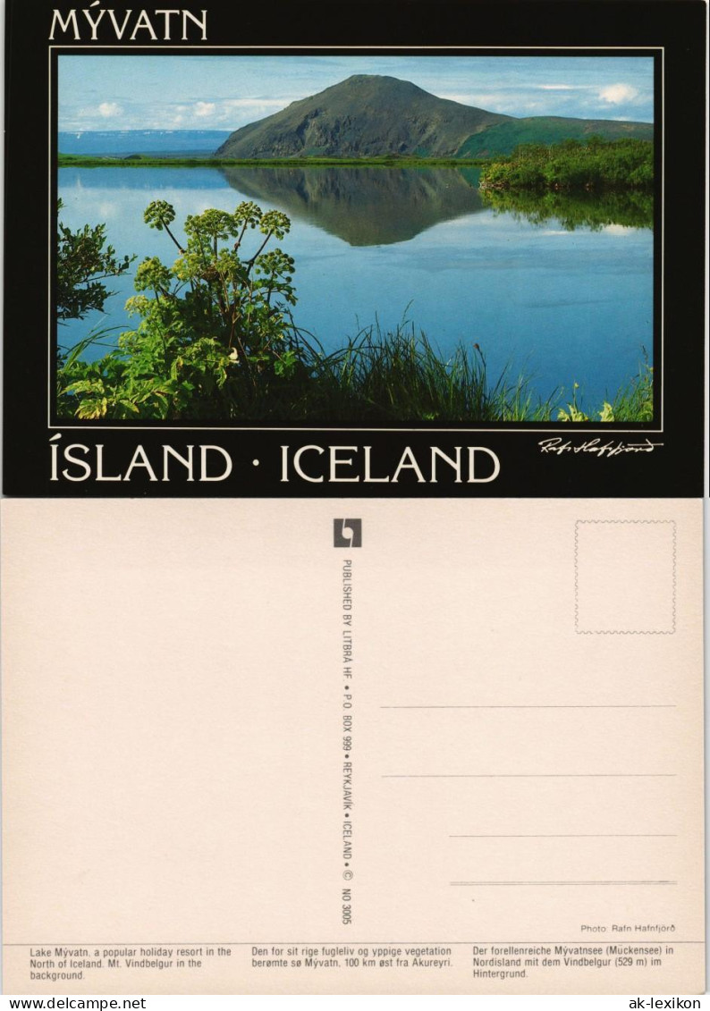 Island Allgemein-Island Iceland MÝVATN ÍSLAND ICELAND Landscape Landschaft 1980 - Iceland