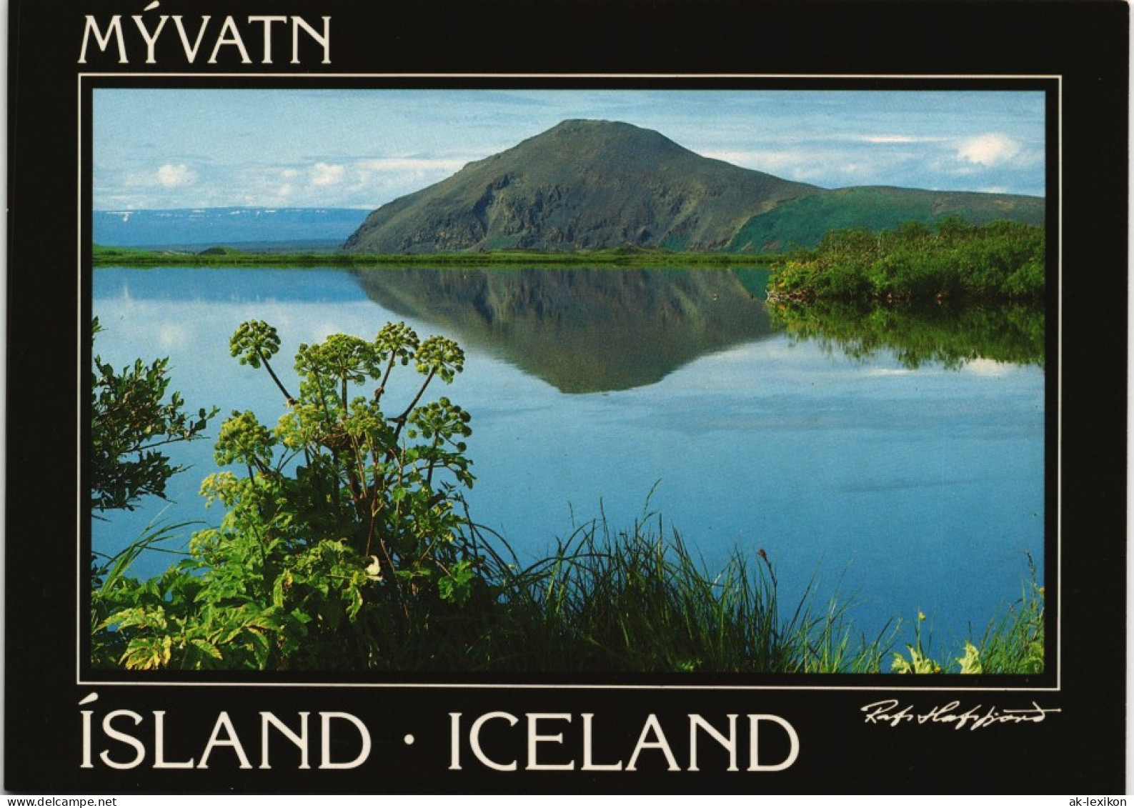 Island Allgemein-Island Iceland MÝVATN ÍSLAND ICELAND Landscape Landschaft 1980 - Islande