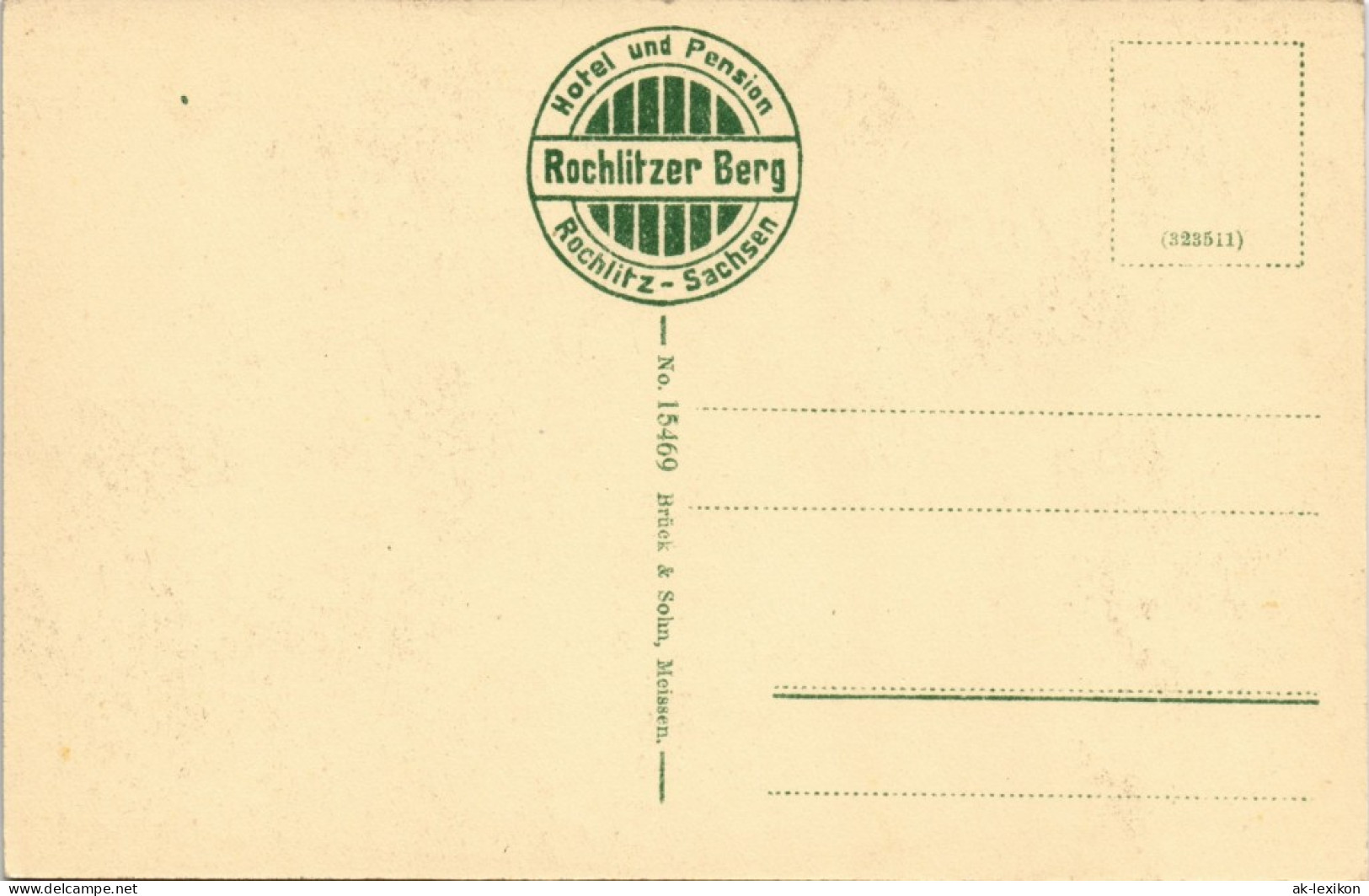 Ansichtskarte Rochlitz Rochlitzer Berg 1913 # - Rochlitz