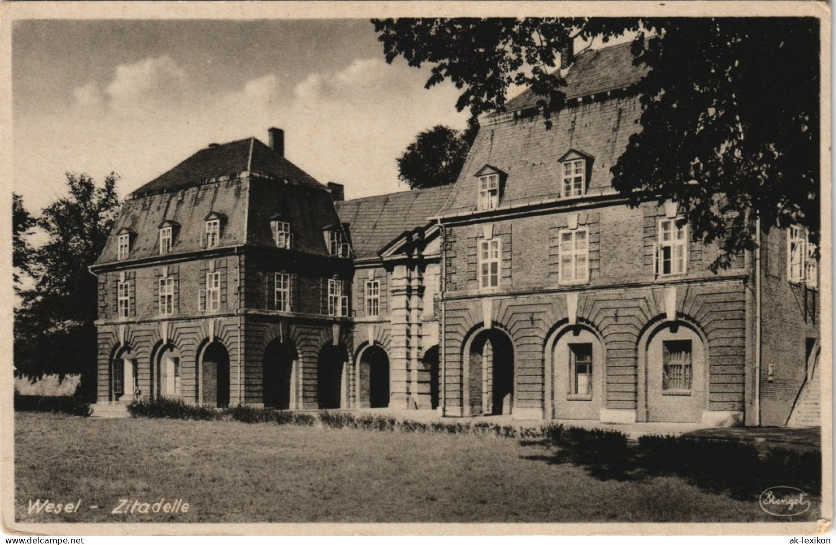 Ansichtskarte Wesel Zitadelle 1942 - Wesel