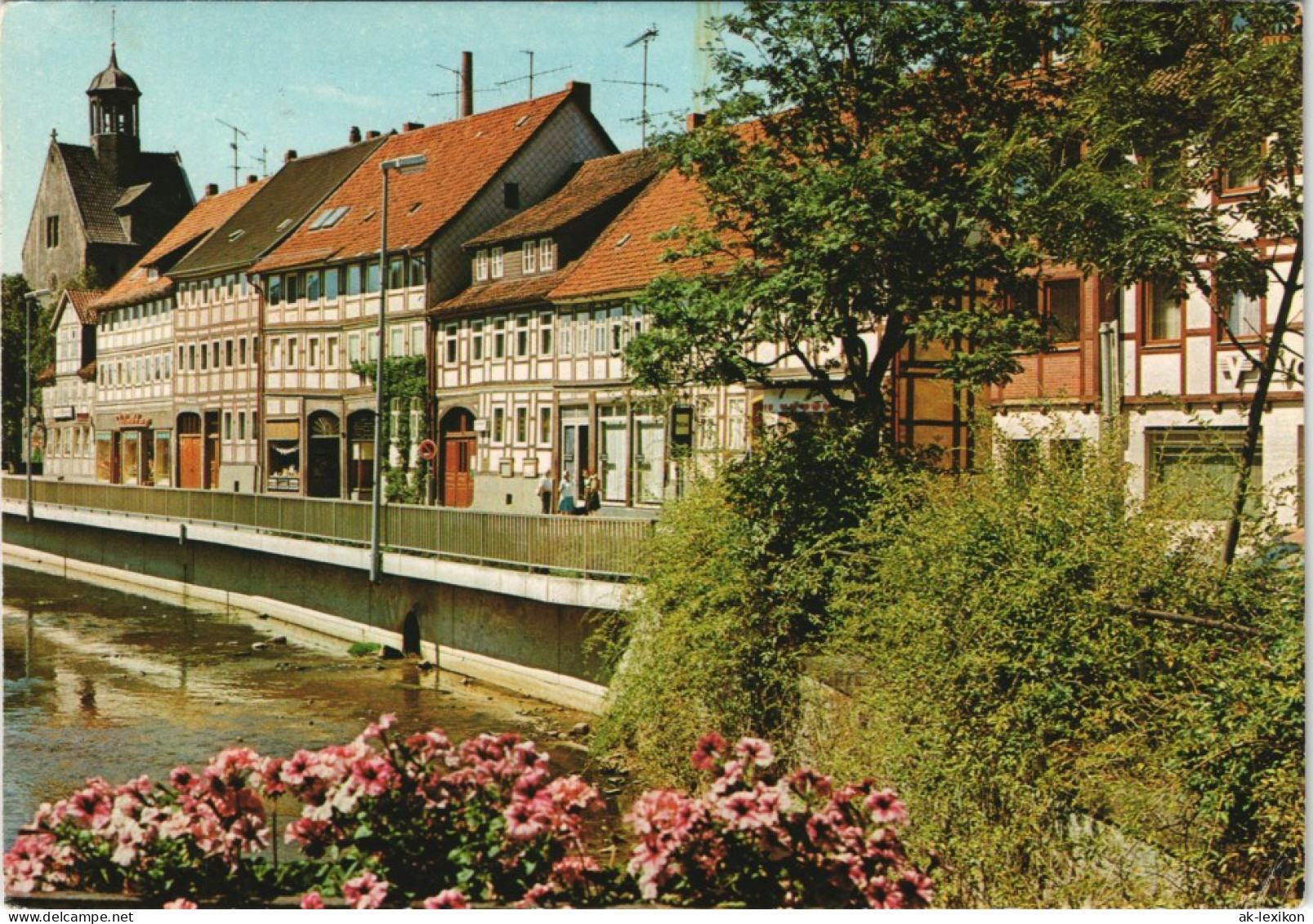 Ansichtskarte Bad Salzdetfurth Straßenpartie 1978 - Bad Salzdetfurth