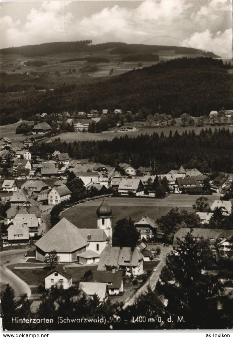 Ansichtskarte Hinterzarten Panorama-Ansicht 1970 - Hinterzarten