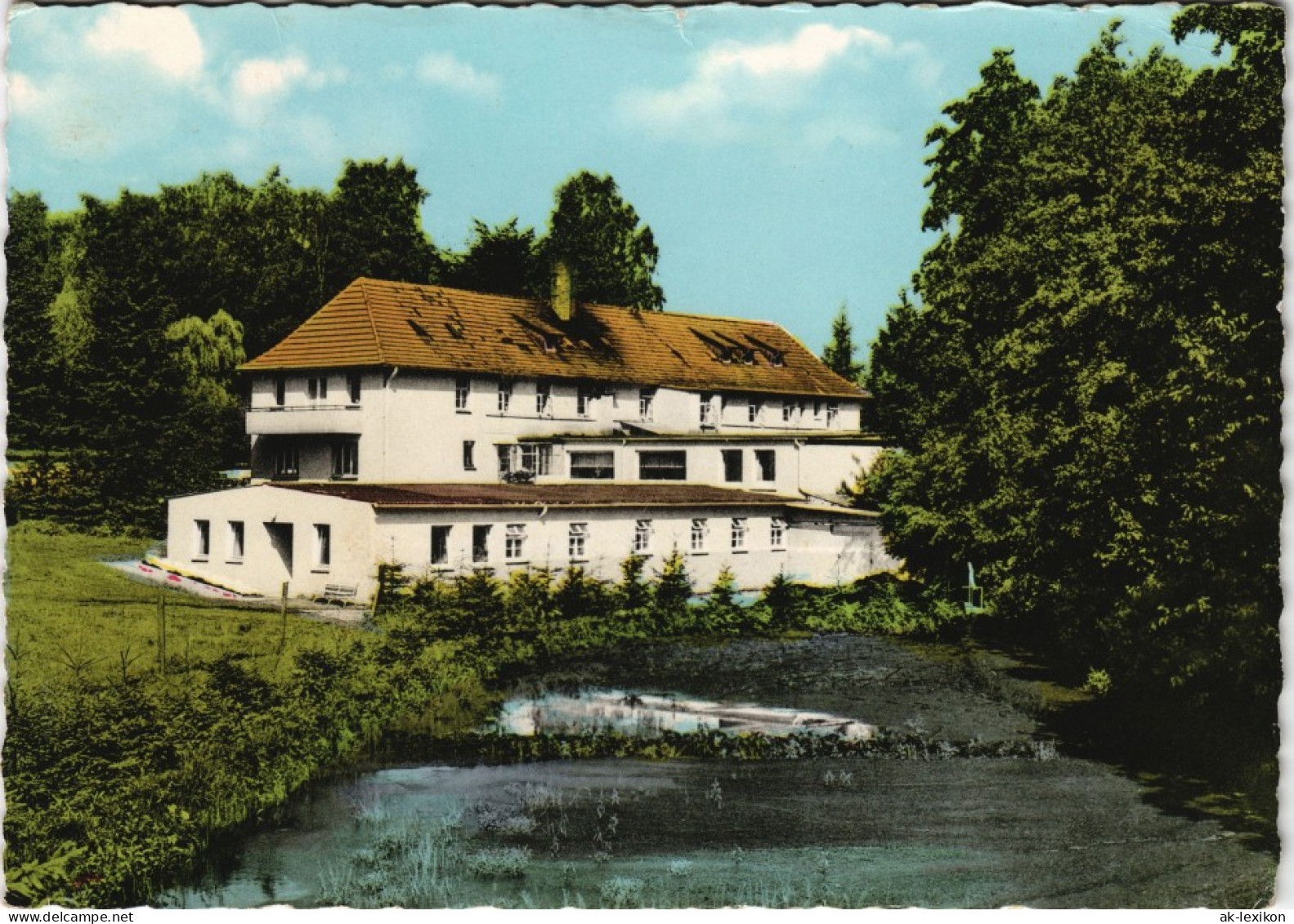 Ansichtskarte Bad Randringhausen-Bünde Gebäude Ansicht 1968 - Bünde