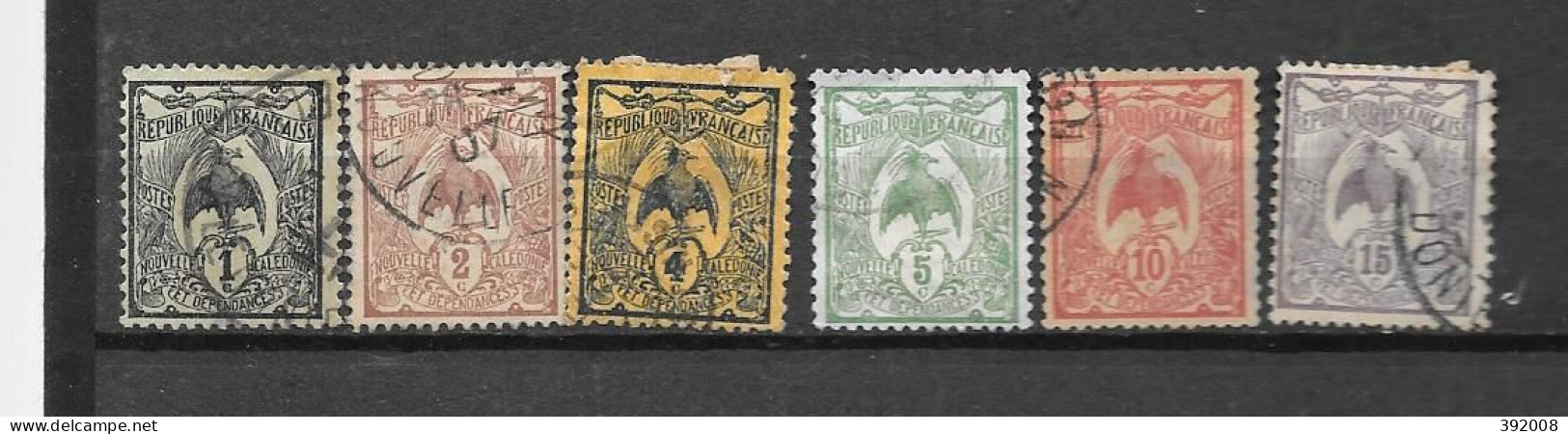 1905 - 88 à 93 - Used Stamps