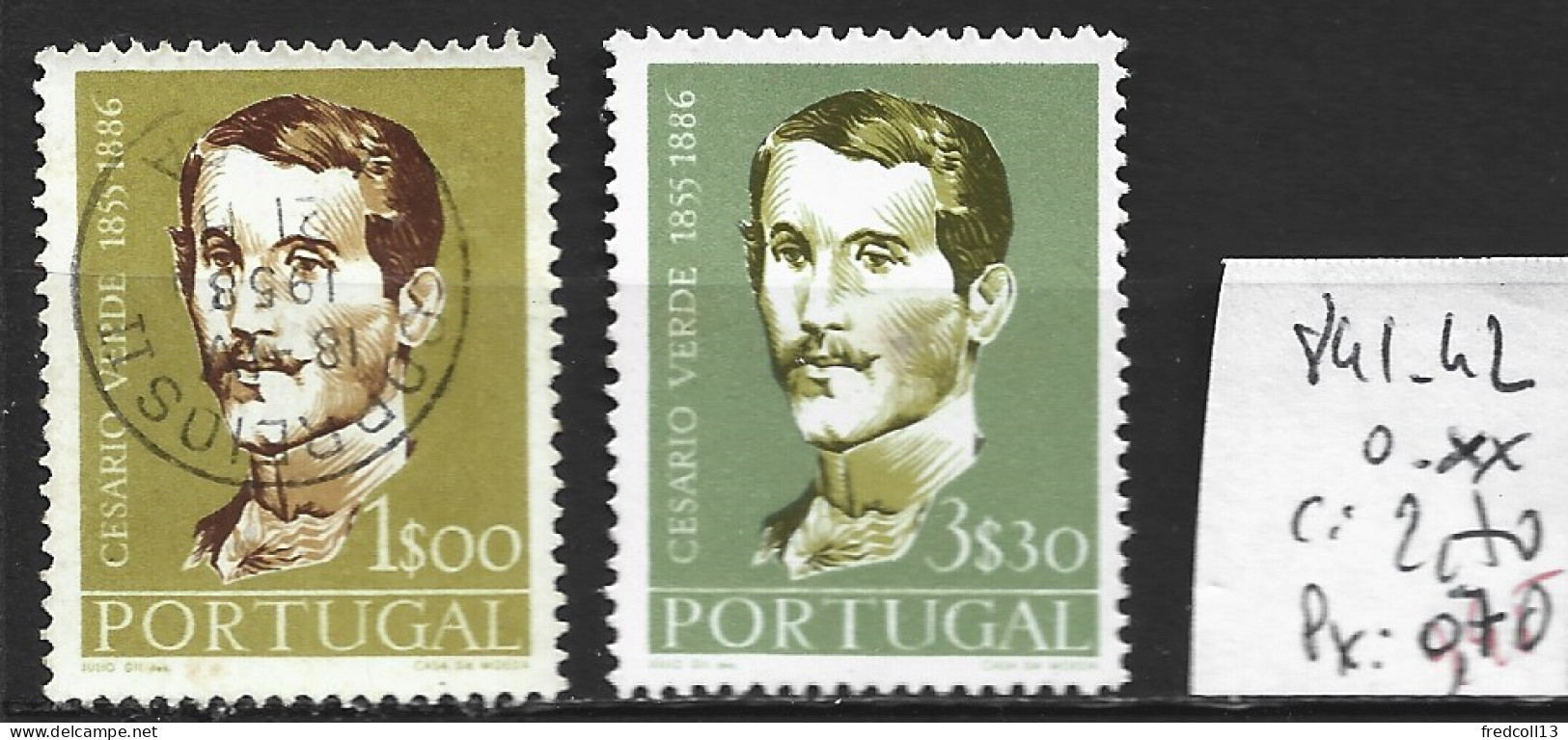 PORTUGAL 841-42 Oblitéré & ** Côte 2.70 € - Used Stamps